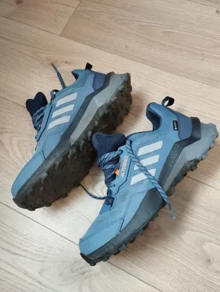 Adidas Terrex Ax4 Goretex Azul/Gris