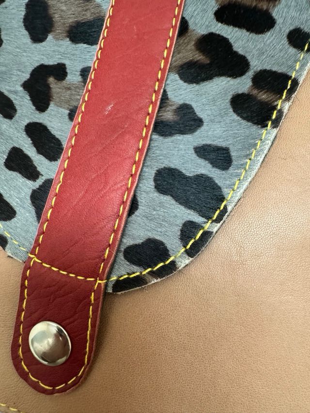 Borsa a tracolla in vera pelle