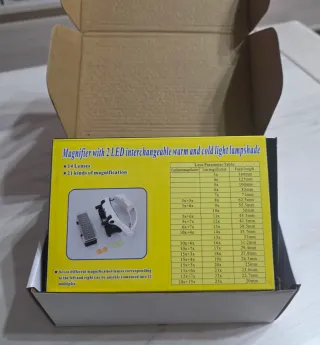 Gafas Lupa LED 25X Aumento Sin Estrenar