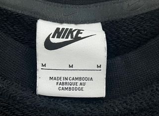 Sudadera Nike cuello redondo manga larga
