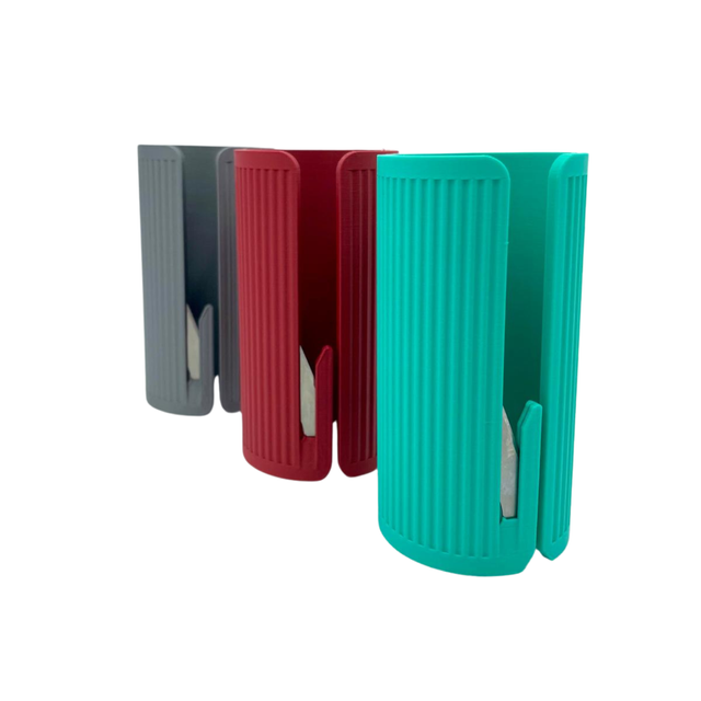 Taglierina in vinile arancione/rosso/carta regalo