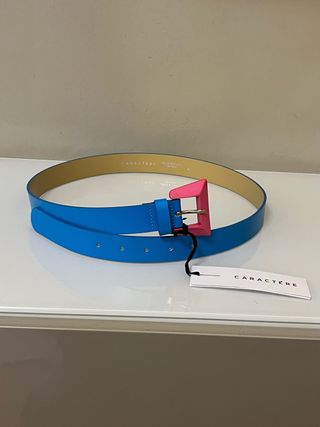 Cinturón Caractere Azul y Rosa 105cm
