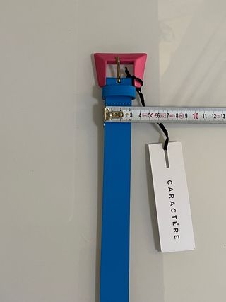 Cinturón Caractere Azul y Rosa 105cm