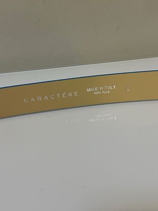 Cinturón Caractere Azul y Rosa 105cm