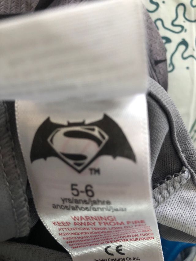 Disfraz Batman Talla 5/6