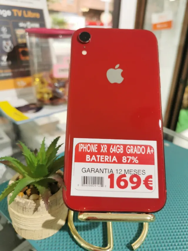 iPhone XR 64 GB rosso grado A+