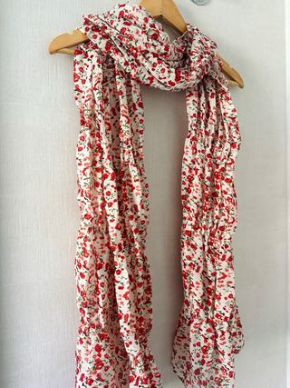 Fular estampado floral