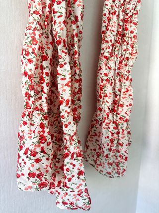 Fular estampado floral