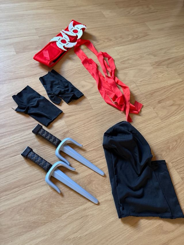 Disfraz Ninja Niño Talla 8/10