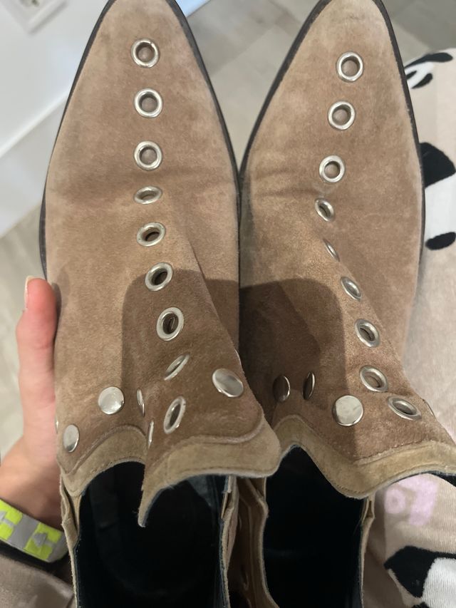 Botas Micuir Beige/Marrón