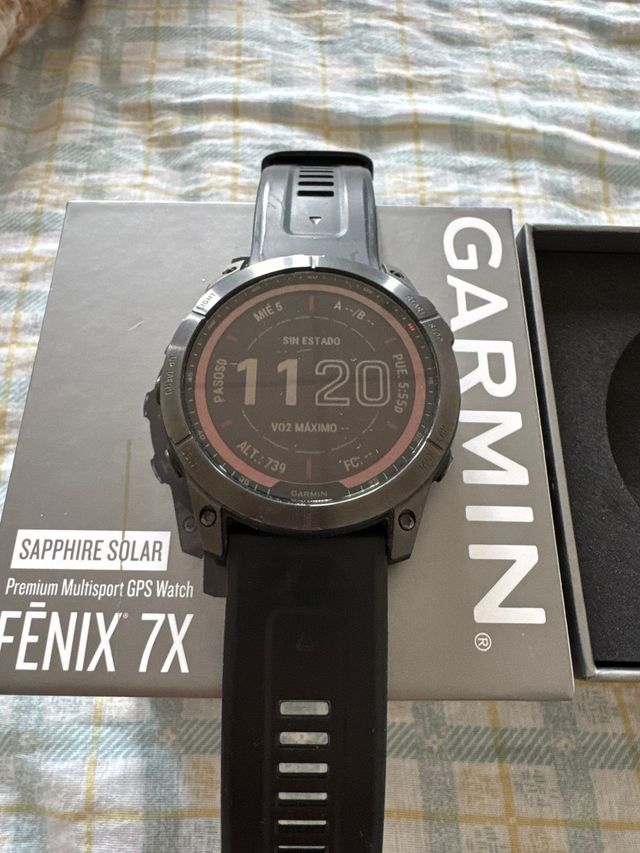 Garmin Fenix 7X Sapphire Solar