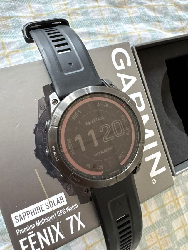 Garmin Fenix 7X Sapphire Solar