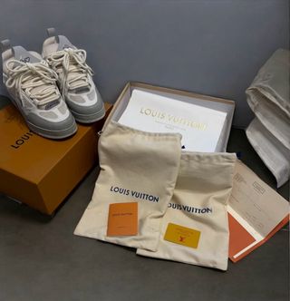 Scarpe Louis Vuitton Grigie Ottime Condizioni