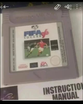 FIFA 96 Game Boy Nintendo