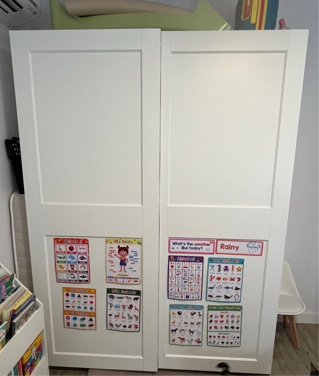 PAX IKEA Armadio bianco con ante scorrevoli