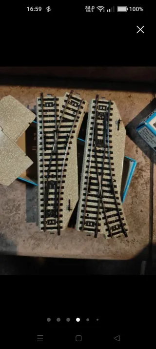 Binari Marklin 5221 HO per trenino