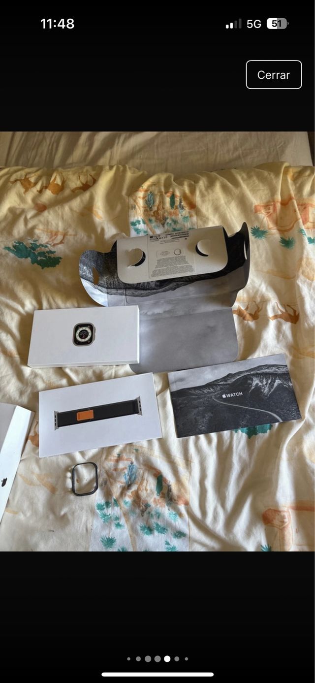 Apple Watch Ultra 1 Negro/Plata