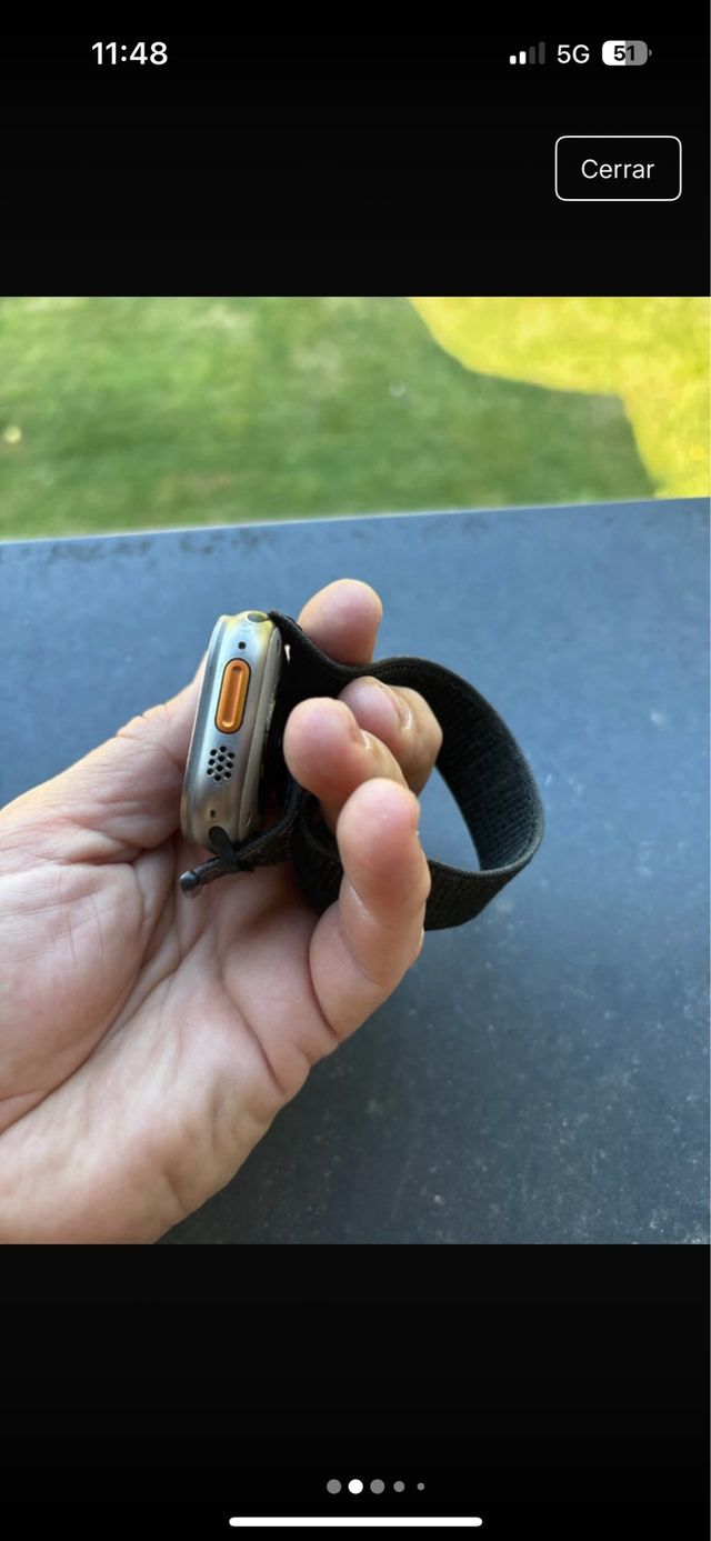 Apple Watch Ultra 1 Negro/Plata