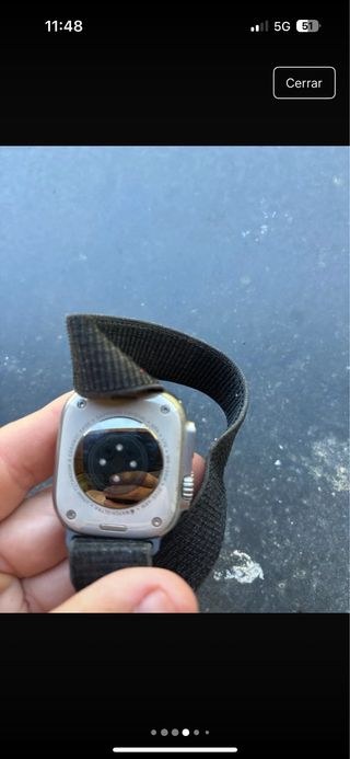 Apple Watch Ultra 1 Negro/Plata