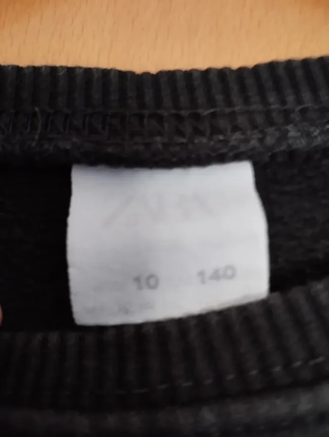 Sudadera niña Zara Merci is French