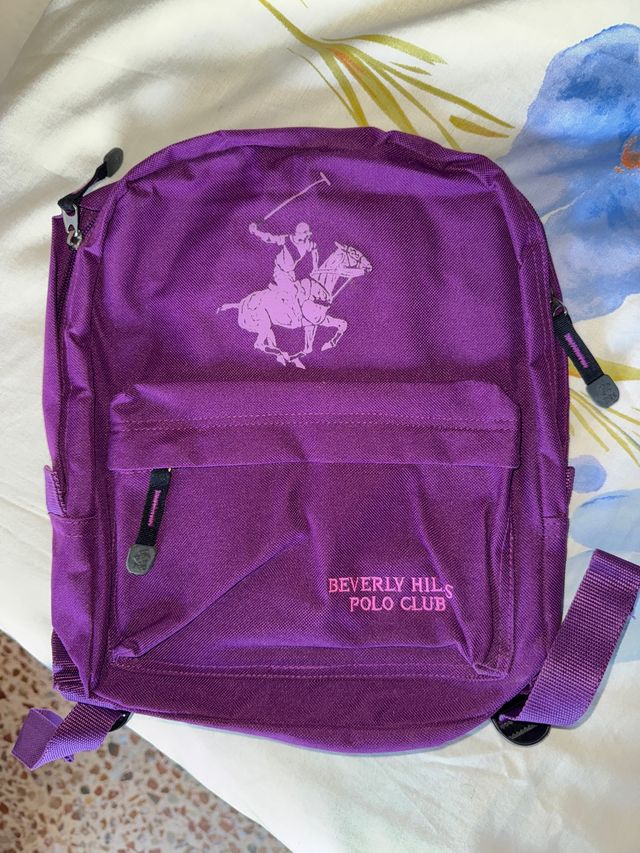 Mochila Beverly Hills Polo Club Morada