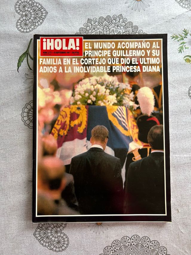 Revista !HOLA! Entierro Diana de Gales