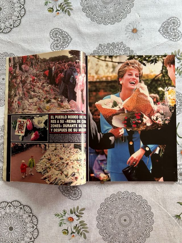 Revista !HOLA! Entierro Diana de Gales