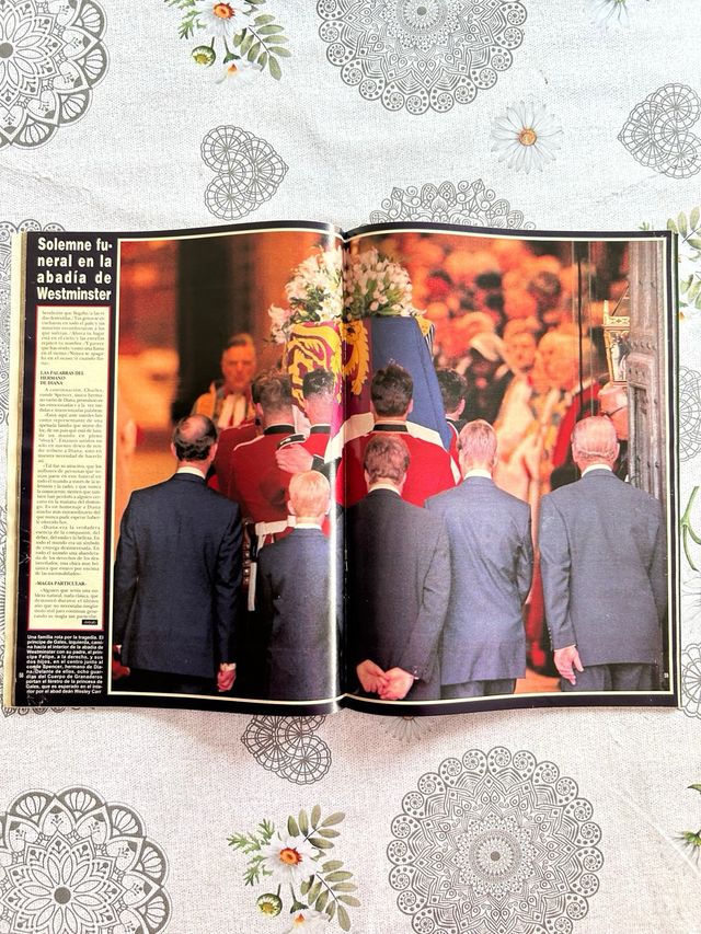 Revista !HOLA! Entierro Diana de Gales