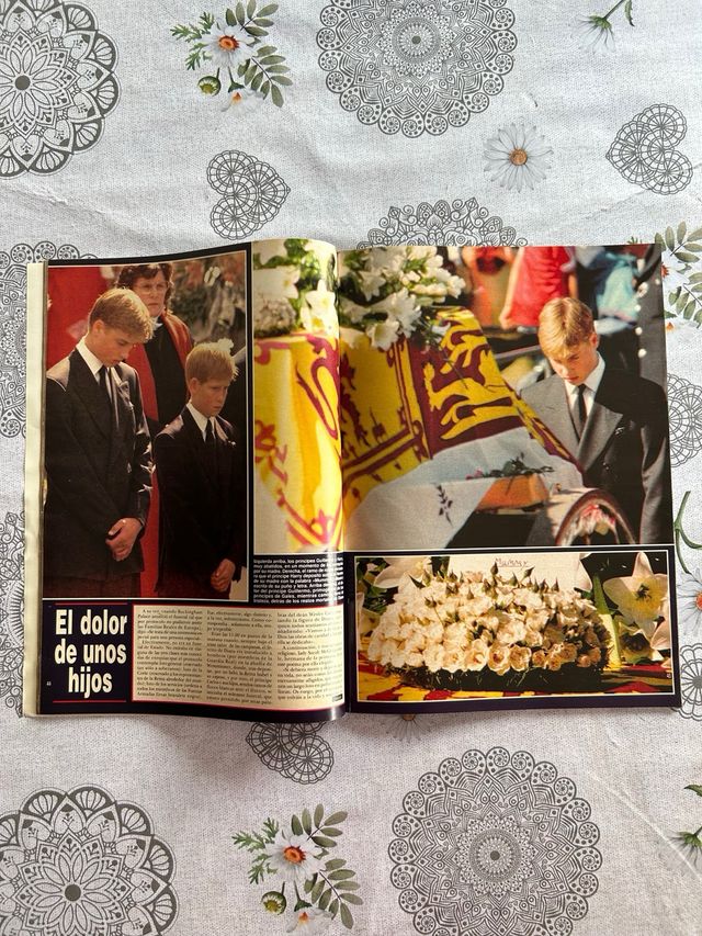 Revista !HOLA! Entierro Diana de Gales