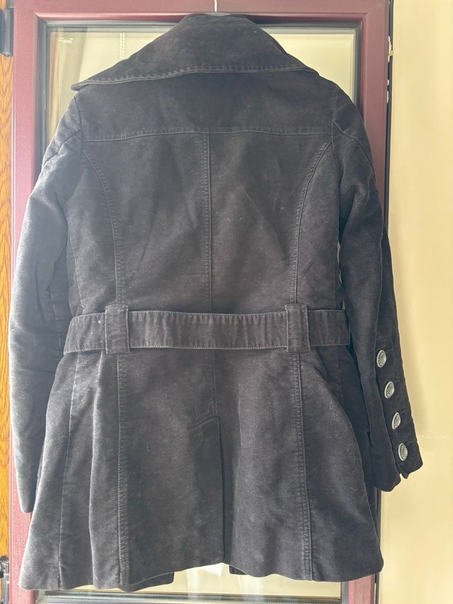 Abrigo Pepe Jeans Negro y Rosa