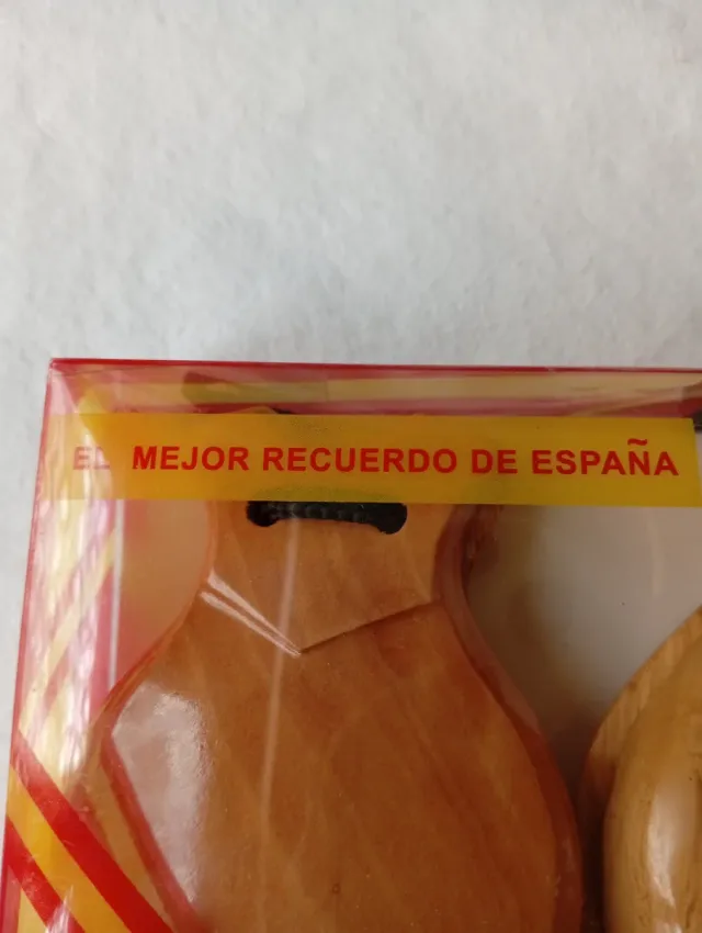 Castañuelas de madera - El mejor recuerdo de Españ