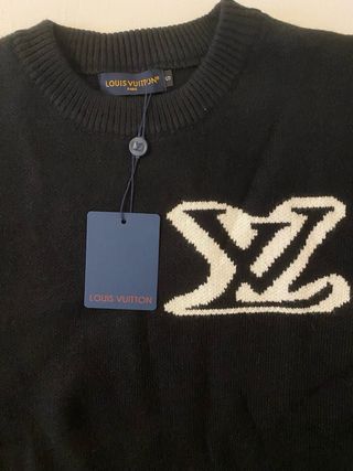 Maglione Louis Vuitton Nero Taglia S