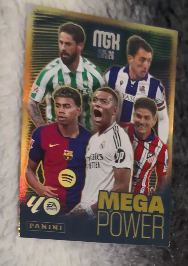 Cromo Panini Mega Power 2025-26