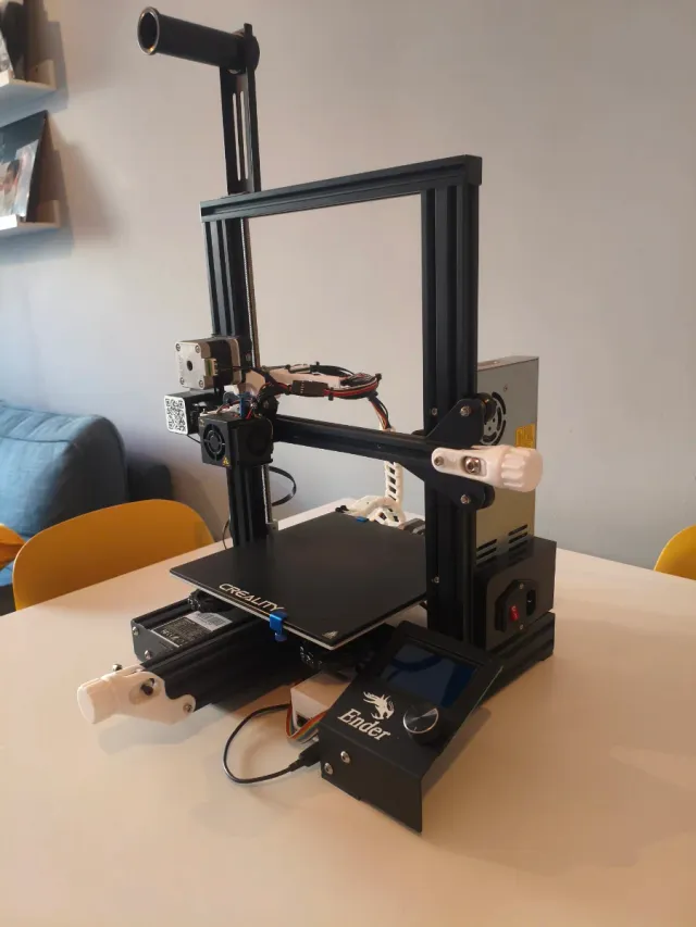 Ender 3 Pro con mods + Raspberry pi