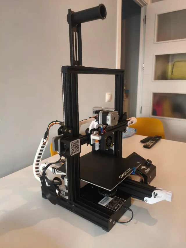 Ender 3 Pro con mods + Raspberry pi