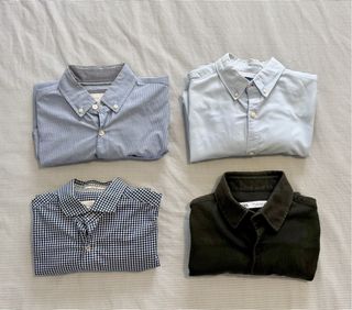 Pack 4 Camisas Talla S Zara