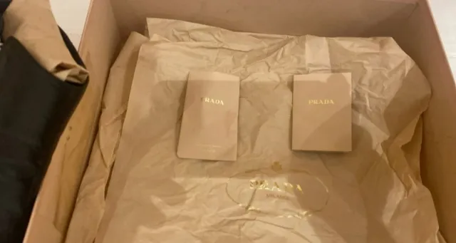 Botines Prada Piel Negros