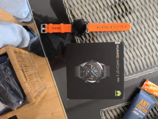 Huawei GT 2 Smartwatch Preto/Laranja