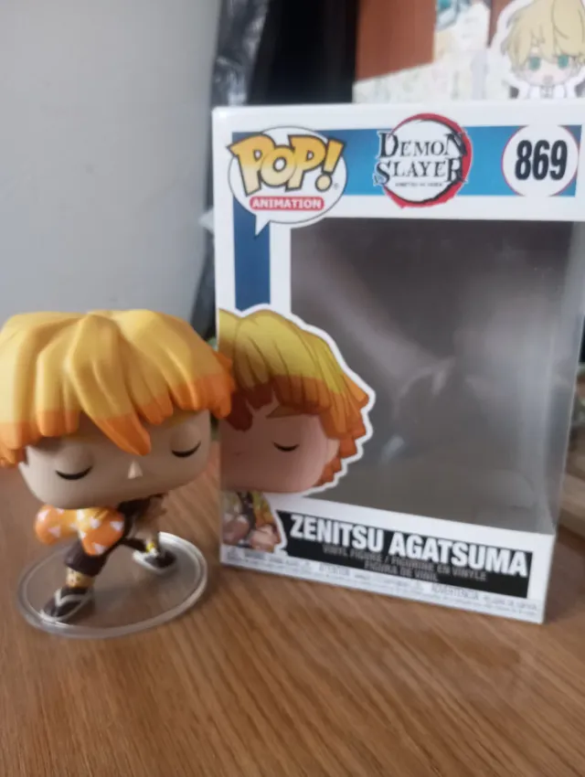 Funko Pop! Demon Slayer 869 Zenitsu Agatsuma Nuevo