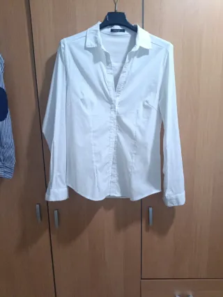 Camisa blanca mujer