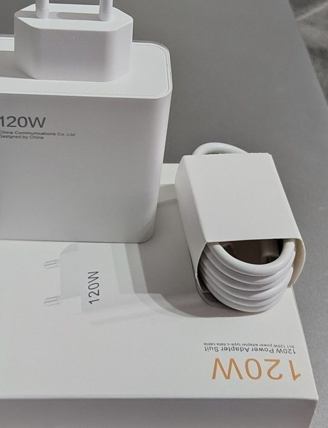Caricatore da 120 W e cavo USB C compatibile con Xiaomi