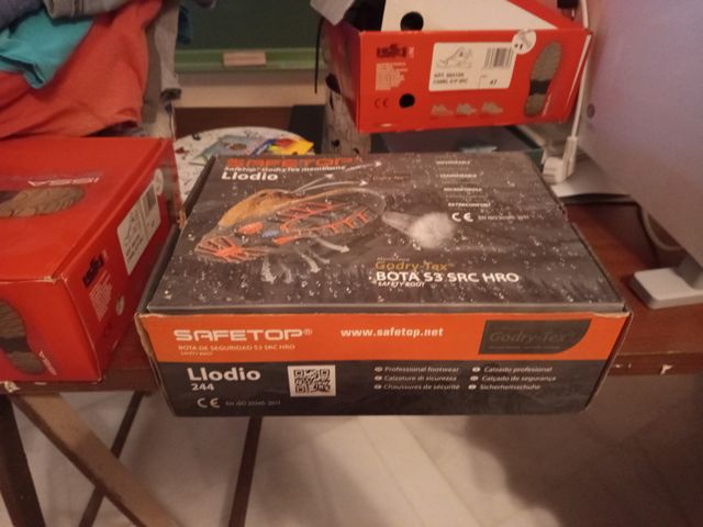 Botas de seguridad Safetop Llodio Talla 47