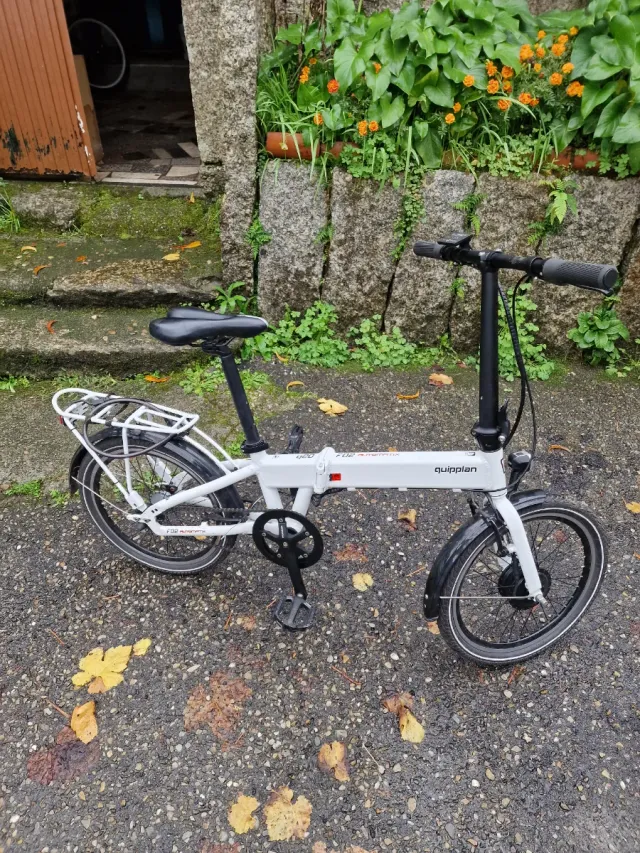 Bici Eléctrica Quipplan F02 Q20 Blanca