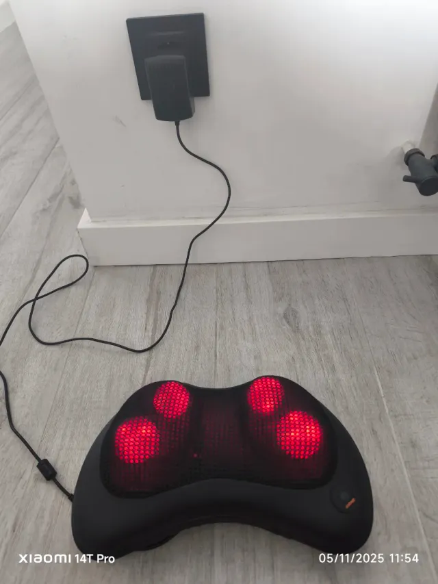 MASAJEADOR DE BOLAS CON CALOR