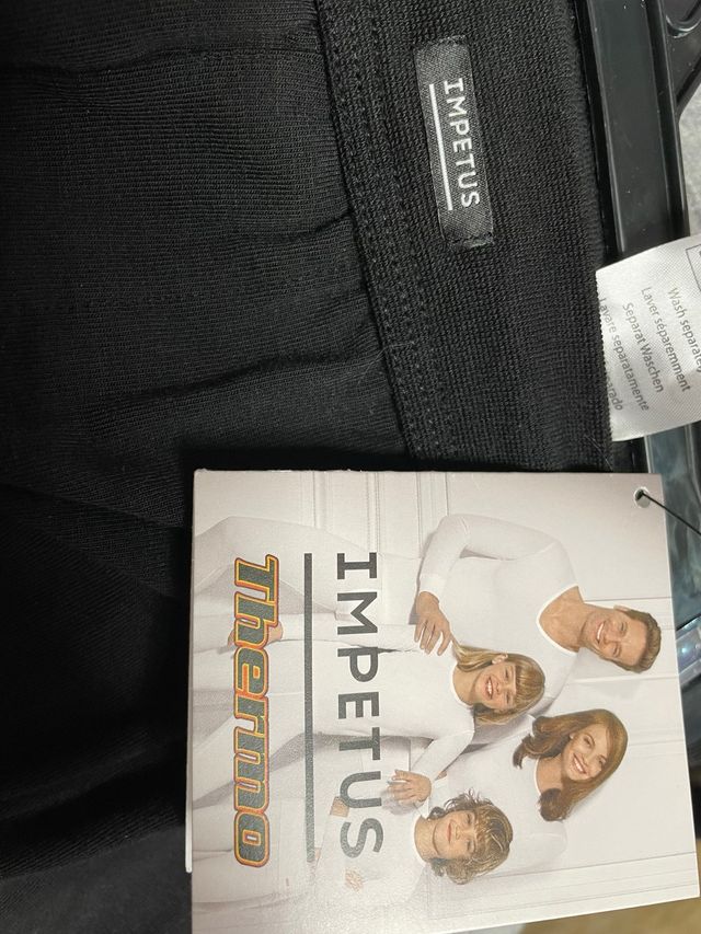 Pantalones térmicos Impetus negros M/L