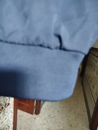 Cazadora Bomber Azul Mujer