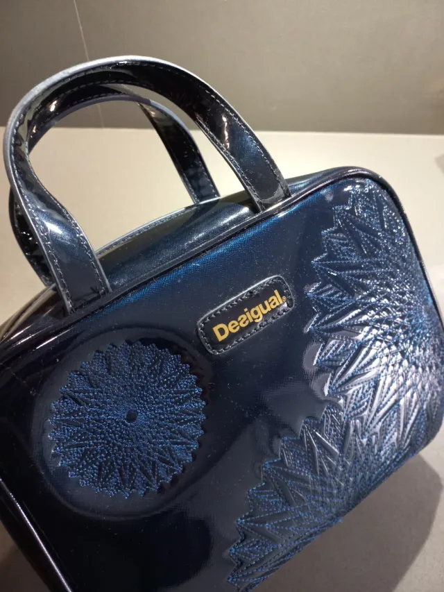 Neceser Desigual Azul Brillante