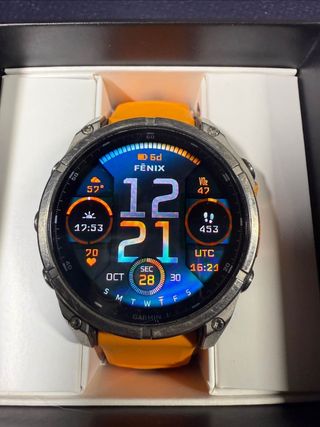 Garmin Fenix 8 Sapphire AMOLED 47mm Naranja