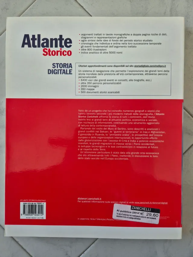 Atlante storico Zanichelli