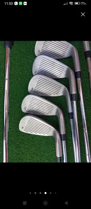 Juego de palos de golf Lynx Zurdos